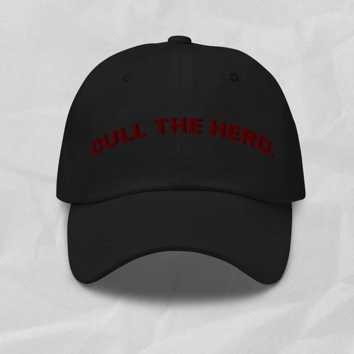 Cull The Herd Dad Cap.