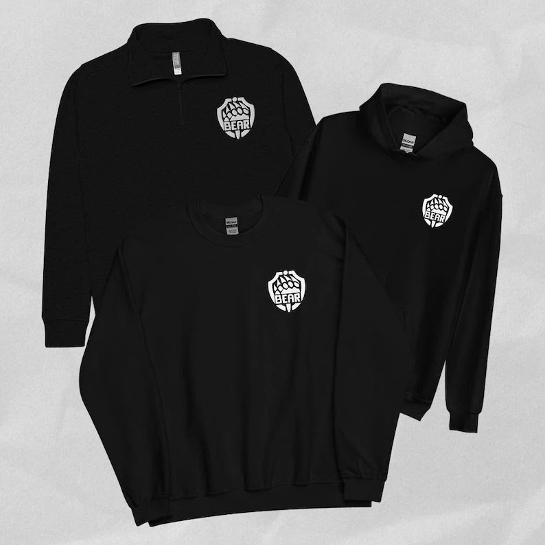 BEAR sweatshirts.