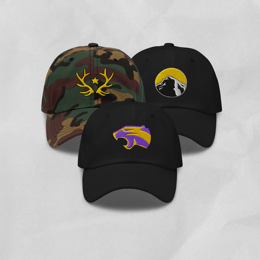 local militia dad caps.