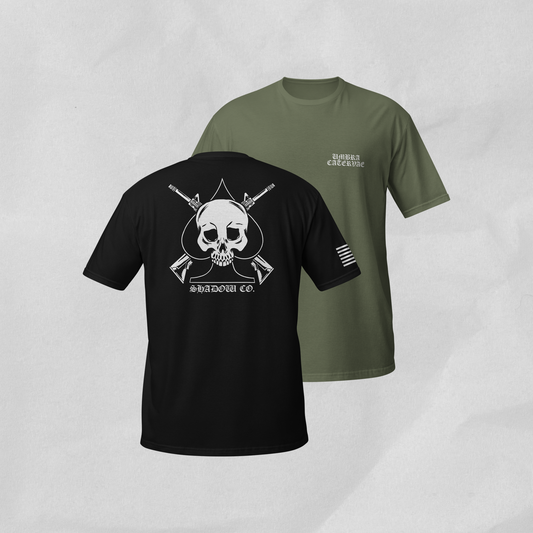 shadow co. retro tee.